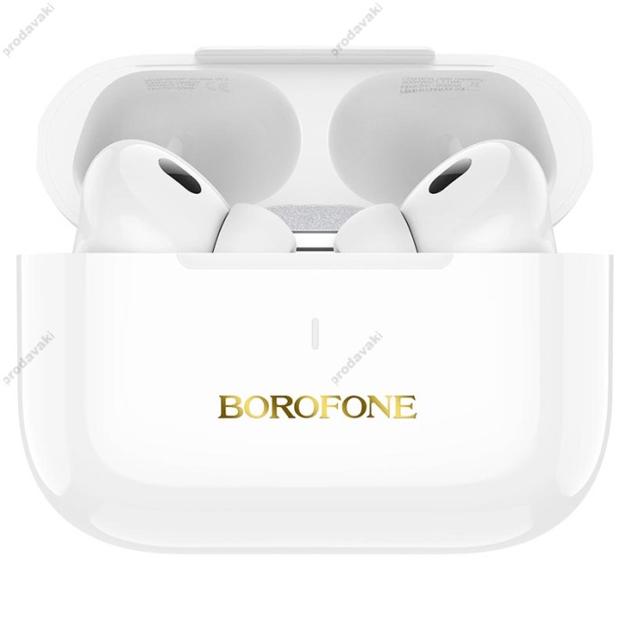 Бездротові Bluetooth навушники Borofone BW59 Plus True wireless ANC noise reduction BT 5.3 White